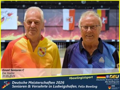 Foto des Albums: Fotoalbum 2 von den Deutsche Meisterschaften 2026 der  Seniorinnen, Senioren & Versehrte in Ludwigshafen, Felix Bowling