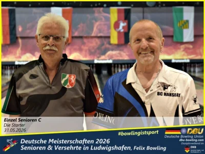 Foto des Albums: Fotoalbum 2 von den Deutsche Meisterschaften 2026 der  Seniorinnen, Senioren & Versehrte in Ludwigshafen, Felix Bowling