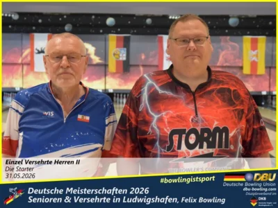 Foto des Albums: Fotoalbum 3 von den Deutsche Meisterschaften 2026 der  Seniorinnen, Senioren & Versehrte in Ludwigshafen, Felix Bowling