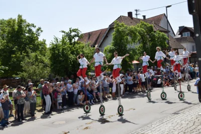 Einradgruppe Laupheim  (Bild vergr&ouml;&szlig;ern)