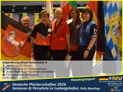 Foto des Albums: Fotoalbum 6 von den Deutsche Meisterschaften 2026 der  Seniorinnen, Senioren & Versehrte in Ludwigshafen, Felix Bowling