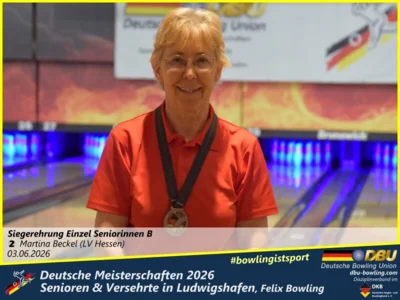 Foto des Albums: Fotoalbum 6 von den Deutsche Meisterschaften 2026 der  Seniorinnen, Senioren & Versehrte in Ludwigshafen, Felix Bowling