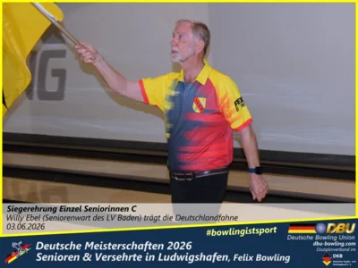 Foto des Albums: Fotoalbum 6 von den Deutsche Meisterschaften 2026 der  Seniorinnen, Senioren & Versehrte in Ludwigshafen, Felix Bowling
