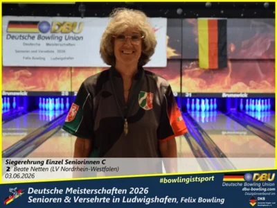 Foto des Albums: Fotoalbum 6 von den Deutsche Meisterschaften 2026 der  Seniorinnen, Senioren & Versehrte in Ludwigshafen, Felix Bowling