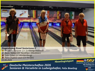 Foto des Albums: Fotoalbum 6 von den Deutsche Meisterschaften 2026 der  Seniorinnen, Senioren & Versehrte in Ludwigshafen, Felix Bowling