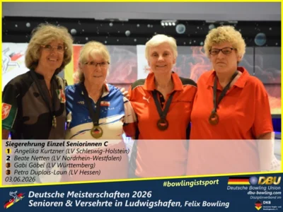 Foto des Albums: Fotoalbum 6 von den Deutsche Meisterschaften 2026 der  Seniorinnen, Senioren & Versehrte in Ludwigshafen, Felix Bowling