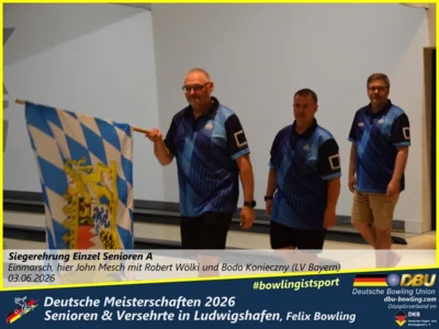 Foto des Albums: Fotoalbum 6 von den Deutsche Meisterschaften 2026 der  Seniorinnen, Senioren & Versehrte in Ludwigshafen, Felix Bowling