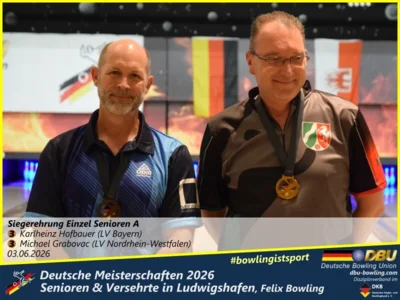 Foto des Albums: Fotoalbum 6 von den Deutsche Meisterschaften 2026 der  Seniorinnen, Senioren & Versehrte in Ludwigshafen, Felix Bowling