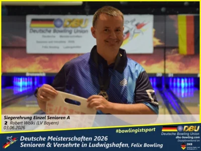 Foto des Albums: Fotoalbum 6 von den Deutsche Meisterschaften 2026 der  Seniorinnen, Senioren & Versehrte in Ludwigshafen, Felix Bowling