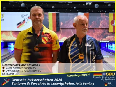 Foto des Albums: Fotoalbum 6 von den Deutsche Meisterschaften 2026 der  Seniorinnen, Senioren & Versehrte in Ludwigshafen, Felix Bowling