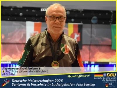 Foto des Albums: Fotoalbum 6 von den Deutsche Meisterschaften 2026 der  Seniorinnen, Senioren & Versehrte in Ludwigshafen, Felix Bowling