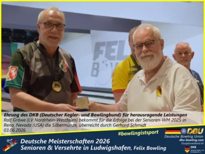 Foto des Albums: Fotoalbum 6 von den Deutsche Meisterschaften 2026 der  Seniorinnen, Senioren & Versehrte in Ludwigshafen, Felix Bowling