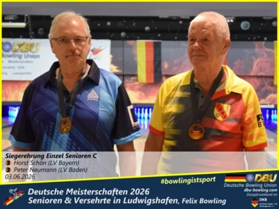 Foto des Albums: Fotoalbum 6 von den Deutsche Meisterschaften 2026 der  Seniorinnen, Senioren & Versehrte in Ludwigshafen, Felix Bowling