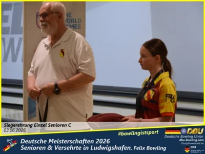Foto des Albums: Fotoalbum 6 von den Deutsche Meisterschaften 2026 der  Seniorinnen, Senioren & Versehrte in Ludwigshafen, Felix Bowling