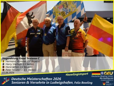 Foto des Albums: Fotoalbum 6 von den Deutsche Meisterschaften 2026 der  Seniorinnen, Senioren & Versehrte in Ludwigshafen, Felix Bowling