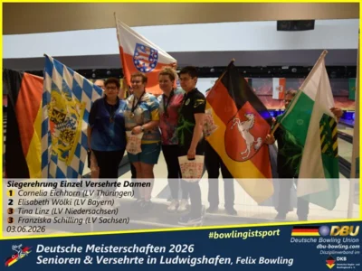 Foto des Albums: Fotoalbum 6 von den Deutsche Meisterschaften 2026 der  Seniorinnen, Senioren & Versehrte in Ludwigshafen, Felix Bowling