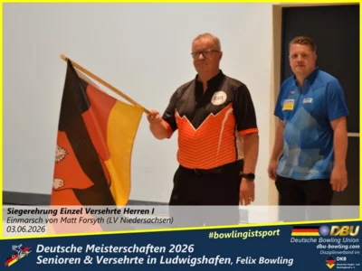 Foto des Albums: Fotoalbum 6 von den Deutsche Meisterschaften 2026 der  Seniorinnen, Senioren & Versehrte in Ludwigshafen, Felix Bowling