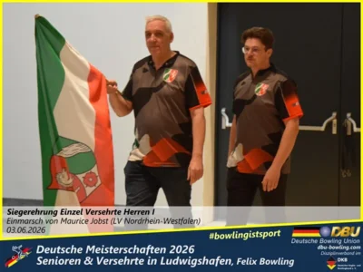 Foto des Albums: Fotoalbum 6 von den Deutsche Meisterschaften 2026 der  Seniorinnen, Senioren & Versehrte in Ludwigshafen, Felix Bowling