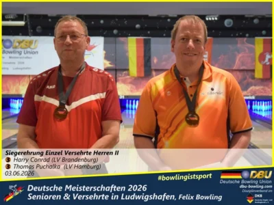 Foto des Albums: Fotoalbum 6 von den Deutsche Meisterschaften 2026 der  Seniorinnen, Senioren & Versehrte in Ludwigshafen, Felix Bowling