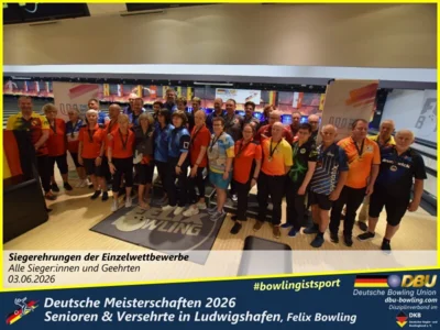 Foto des Albums: Fotoalbum 6 von den Deutsche Meisterschaften 2026 der  Seniorinnen, Senioren & Versehrte in Ludwigshafen, Felix Bowling