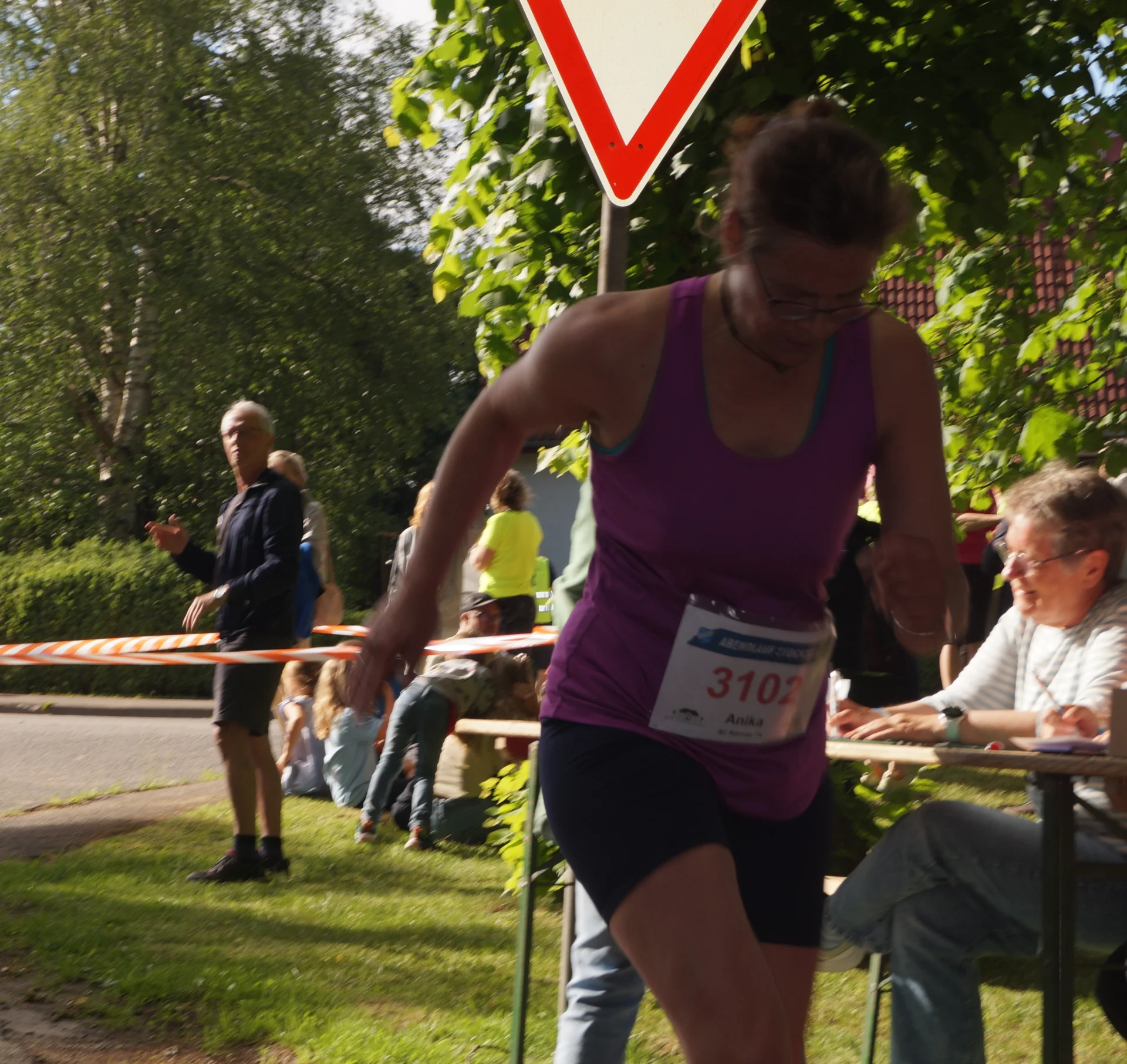 Bild: Siegerin 5,6km Walk