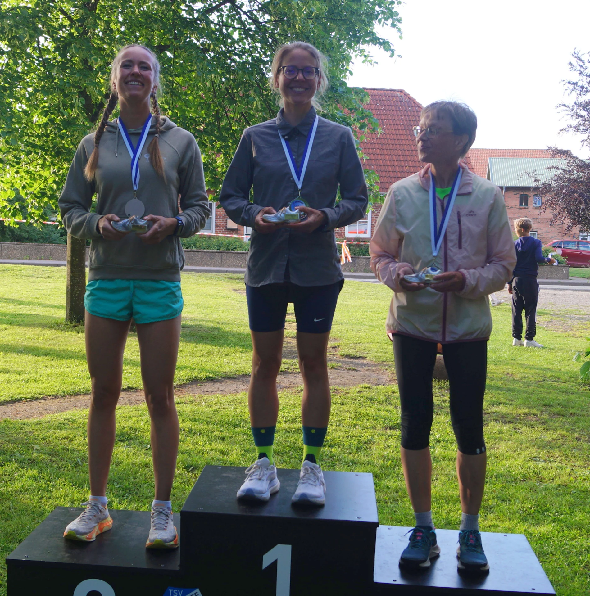 Bild: Siegerinnen 10km-Lauf