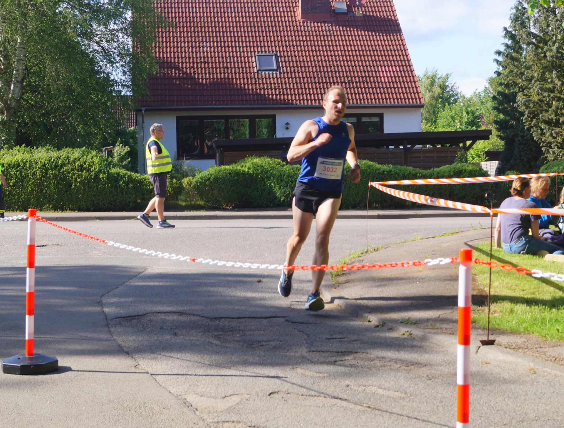 Bild: Zweiter des 5,6km-Laufs