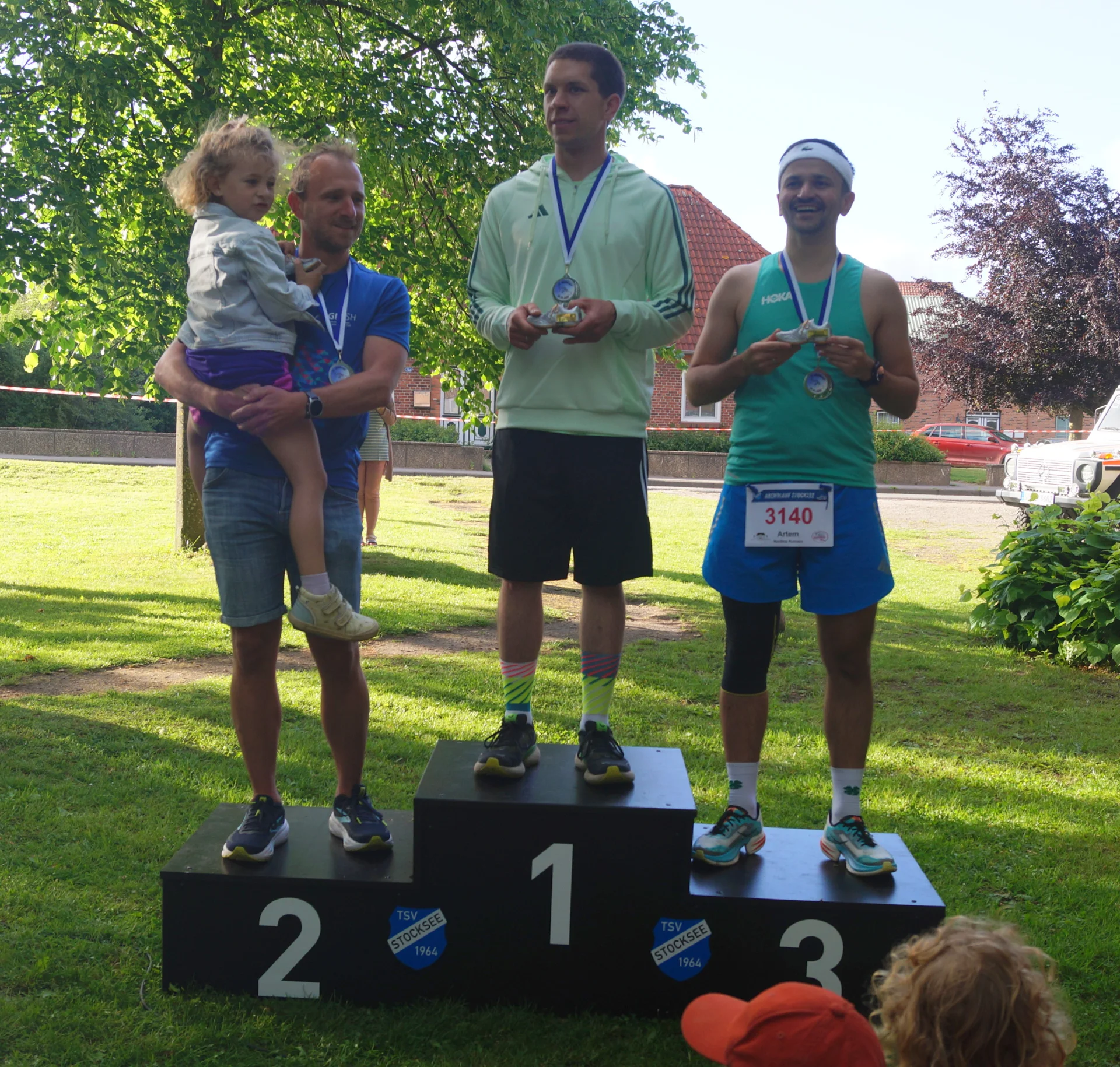 Bild: Sieger 5,6km-Lauf