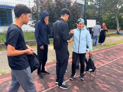 Foto des Albums: Fußball in der High-Deck-Siedlung