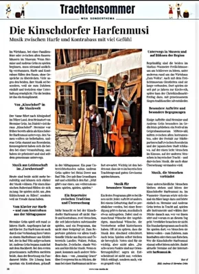 Ein Artikel &uuml;ber uns im Wendelstein-Anzeiger, Ausgabe Juni 2026 