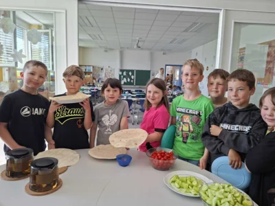 Foto des Albums: Gesunde Brotzeit in 1/2a und 1/2b