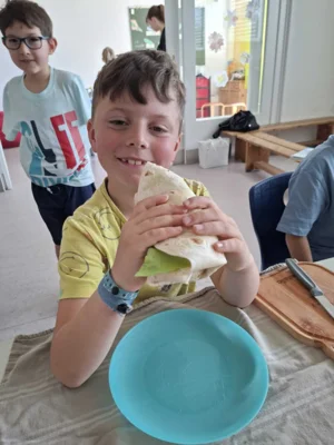 Foto des Albums: Gesunde Brotzeit in 1/2a und 1/2b