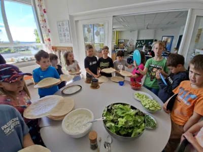 Foto des Albums: Gesunde Brotzeit in 1/2a und 1/2b