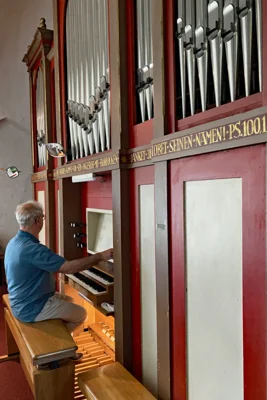 Orgel Hvt 45 / &copy;R&uuml;diger Kr&auml;mer  (Bild vergr&ouml;&szlig;ern)