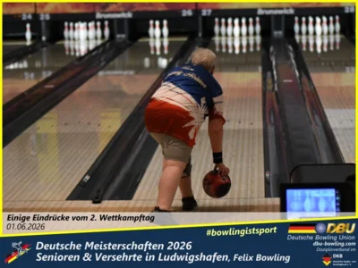 Foto des Albums: Fotoalbum 13 von den Deutsche Meisterschaften 2026 der Seniorinnen, Senioren & Versehrte in Ludwigshafen, Felix Bowling