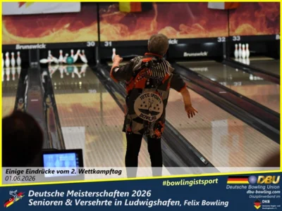 Foto des Albums: Fotoalbum 13 von den Deutsche Meisterschaften 2026 der Seniorinnen, Senioren & Versehrte in Ludwigshafen, Felix Bowling