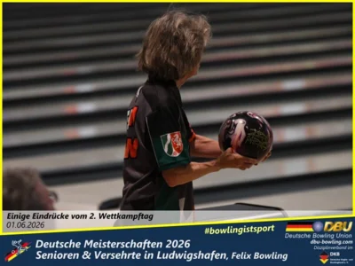 Foto des Albums: Fotoalbum 13 von den Deutsche Meisterschaften 2026 der Seniorinnen, Senioren & Versehrte in Ludwigshafen, Felix Bowling