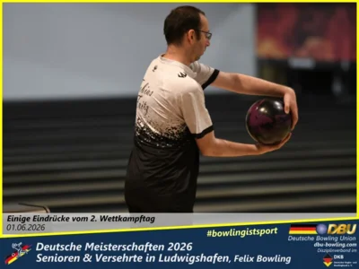 Foto des Albums: Fotoalbum 13 von den Deutsche Meisterschaften 2026 der Seniorinnen, Senioren & Versehrte in Ludwigshafen, Felix Bowling