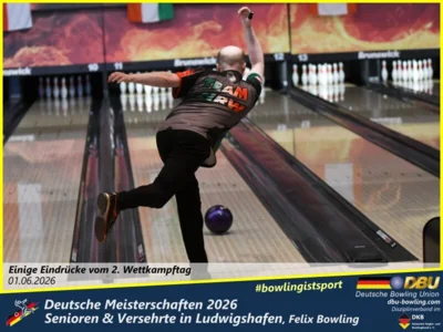 Foto des Albums: Fotoalbum 13 von den Deutsche Meisterschaften 2026 der Seniorinnen, Senioren & Versehrte in Ludwigshafen, Felix Bowling