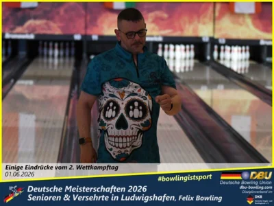 Foto des Albums: Fotoalbum 13 von den Deutsche Meisterschaften 2026 der Seniorinnen, Senioren & Versehrte in Ludwigshafen, Felix Bowling