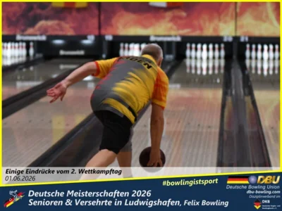 Foto des Albums: Fotoalbum 13 von den Deutsche Meisterschaften 2026 der Seniorinnen, Senioren & Versehrte in Ludwigshafen, Felix Bowling