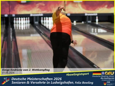 Foto des Albums: Fotoalbum 13 von den Deutsche Meisterschaften 2026 der Seniorinnen, Senioren & Versehrte in Ludwigshafen, Felix Bowling