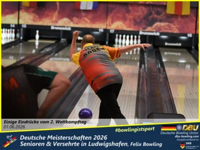 Foto des Albums: Fotoalbum 13 von den Deutsche Meisterschaften 2026 der Seniorinnen, Senioren & Versehrte in Ludwigshafen, Felix Bowling