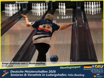 Foto des Albums: Fotoalbum 13 von den Deutsche Meisterschaften 2026 der Seniorinnen, Senioren & Versehrte in Ludwigshafen, Felix Bowling