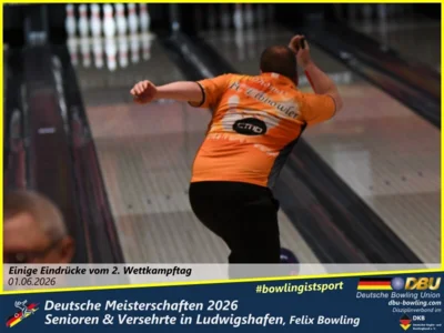Foto des Albums: Fotoalbum 13 von den Deutsche Meisterschaften 2026 der Seniorinnen, Senioren & Versehrte in Ludwigshafen, Felix Bowling