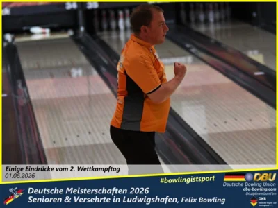 Foto des Albums: Fotoalbum 13 von den Deutsche Meisterschaften 2026 der Seniorinnen, Senioren & Versehrte in Ludwigshafen, Felix Bowling