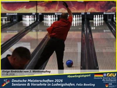 Foto des Albums: Fotoalbum 13 von den Deutsche Meisterschaften 2026 der Seniorinnen, Senioren & Versehrte in Ludwigshafen, Felix Bowling