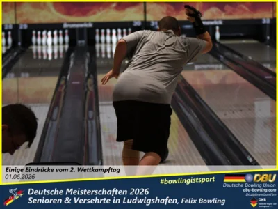 Foto des Albums: Fotoalbum 13 von den Deutsche Meisterschaften 2026 der Seniorinnen, Senioren & Versehrte in Ludwigshafen, Felix Bowling