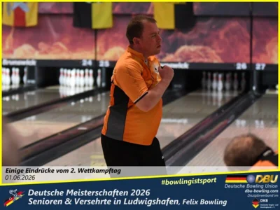 Foto des Albums: Fotoalbum 13 von den Deutsche Meisterschaften 2026 der Seniorinnen, Senioren & Versehrte in Ludwigshafen, Felix Bowling