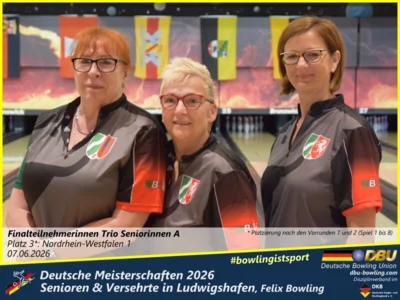 Foto des Albums: Fotoalbum 9 von den Deutsche Meisterschaften 2026 der Seniorinnen, Senioren & Versehrte in Ludwigshafen, Felix Bowling